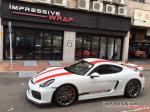 Porsche Cayman GT4 by Impressive Wrap 2016 года